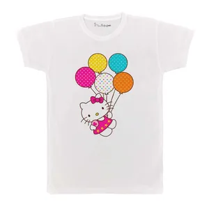 تی شرت بچگانه پرمانه طرح Kitty کد pmt.2399