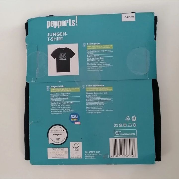 تی شرت آستین کوتاه پسرانه پیپرتس مدل 11178158 - - 13