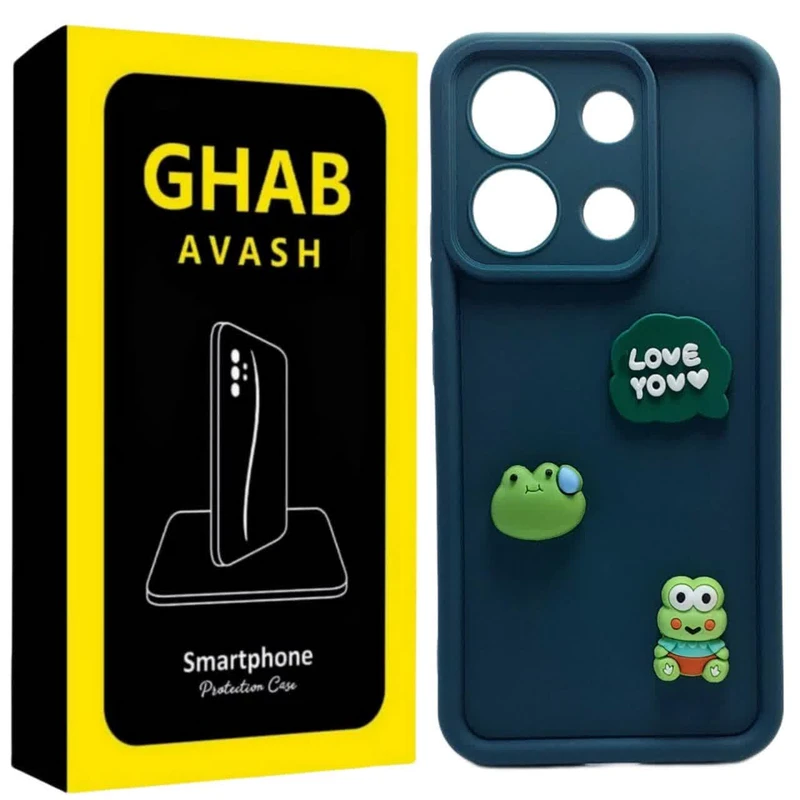 کاور قاب آوش طرح عروسکی مدل دخترانه 6 مناسب برای گوشی موبایل شیائومی REDMI NOTE13 4G