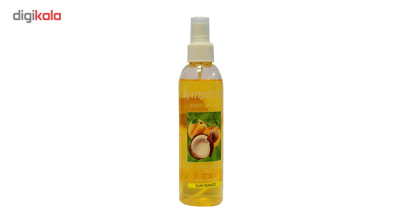 اسپری ضد تعریق و خوشبو کننده بدن زنانه سیمفونی مدل Apricot حجم 200ml