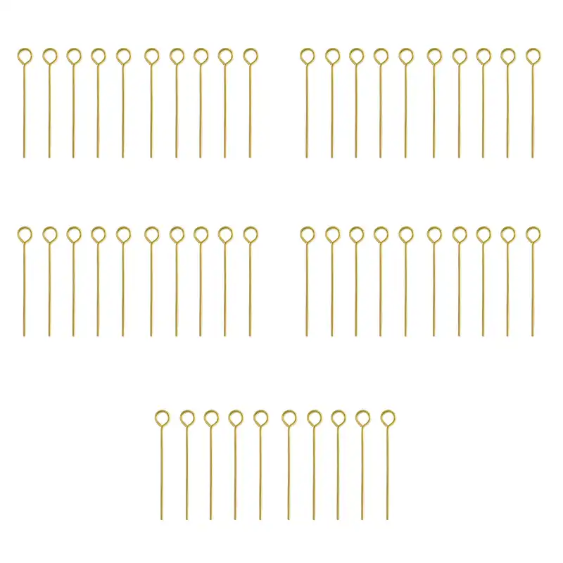 میخ گوشواره ملورین هنر طرح P کد GL بسته 50 عددی