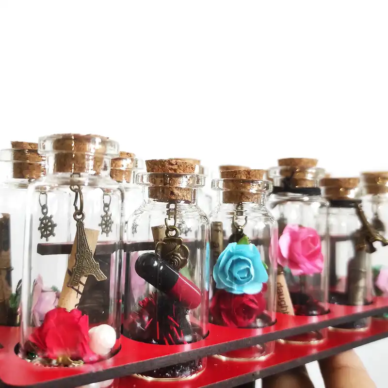 بطری دکوری مدل شیشه آرزو کد 11