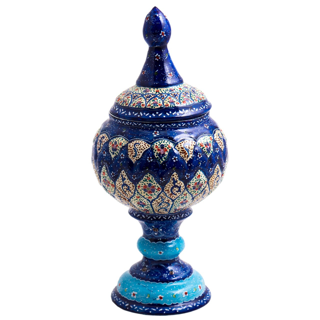شکلات خوری میناکاری رستا طرح 21-13-102 ارتفاع 21 سانتی متر