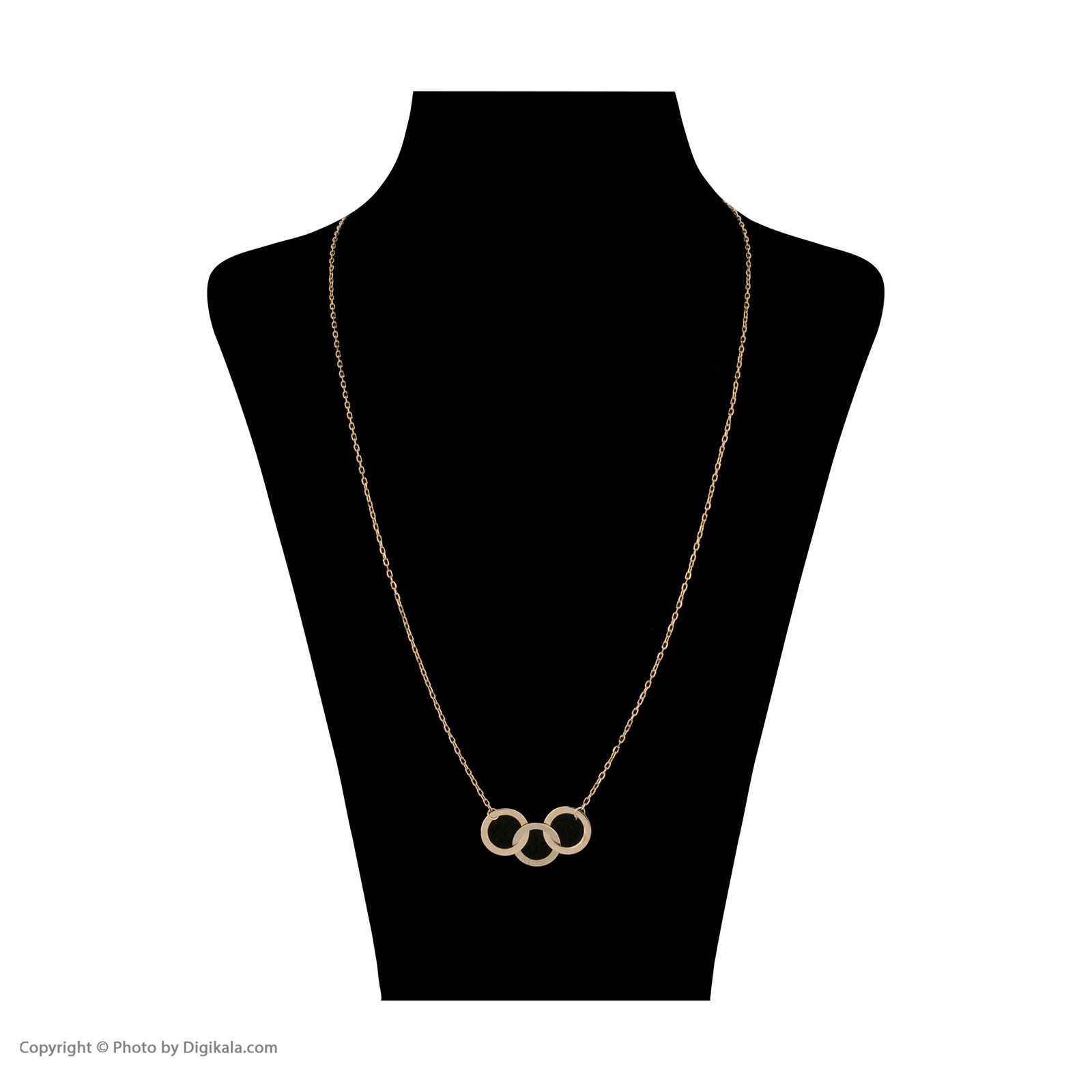 گردنبند طلا 18 عیار زنانه مایا ماهک مدل MM1051 -  - 2