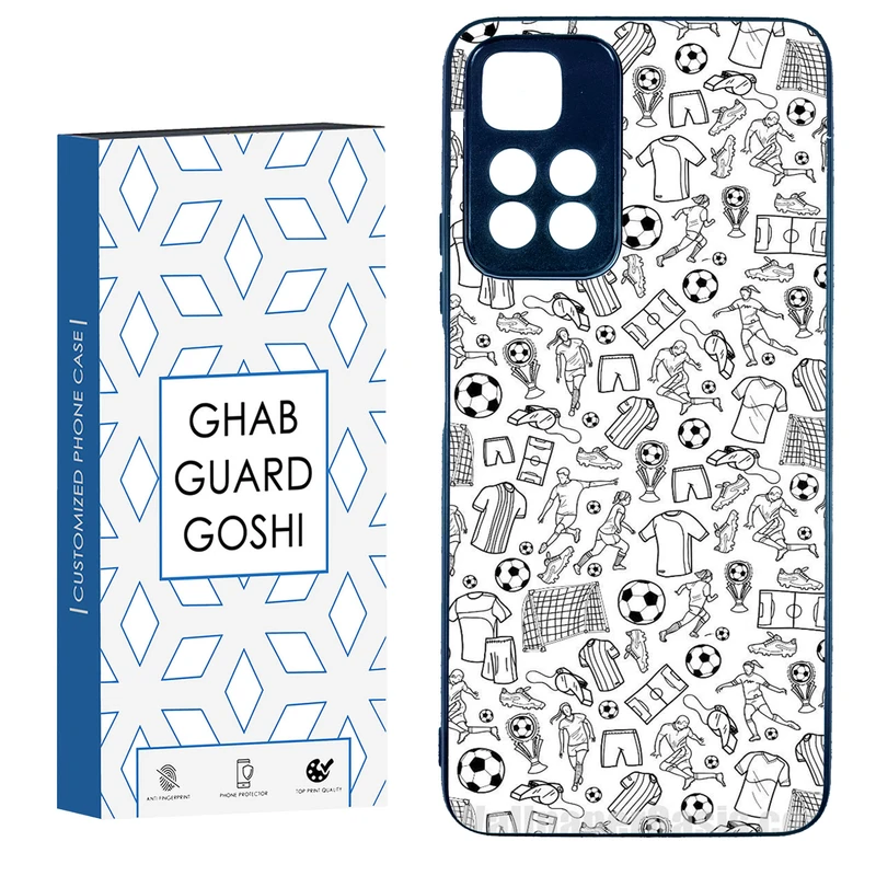 کاور قاب گارد گوشی طرح فوتبال کد TPU-118 مناسب برای گوشی موبایل شیائومی Redmi Note 11 Pro Plus 5G