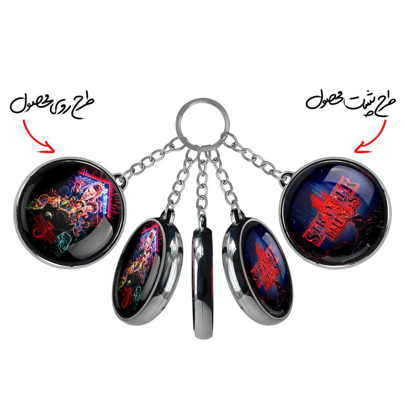 جاکلیدی خندالو مدل سریال استرنجر تینگز Stranger Things دوطرفه کد 1930319305 جاکلیدی خندالو مدل سریال استرنجر تینگز Stranger Things دوطرفه کد 1930319305