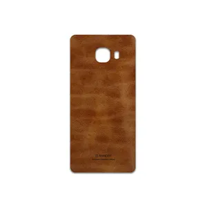 MAHOOT Buffalo-Leather Cover Sticker for Samsung Galaxy C5