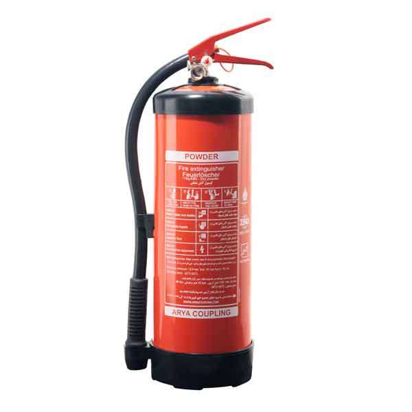کپسول آتش‌نشانی آریاکوپلینگ مدل پودری (ABC) وزن 12کیلوگرم