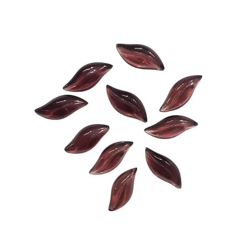 دکوری مدل گل پر شیشه ایی مجموعه 10 عددی