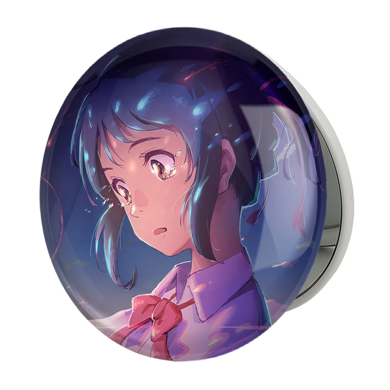 آینه جیبی خندالو طرح میتسویا میامیزو انیمه یورنیم مدل تاشو کد 16292