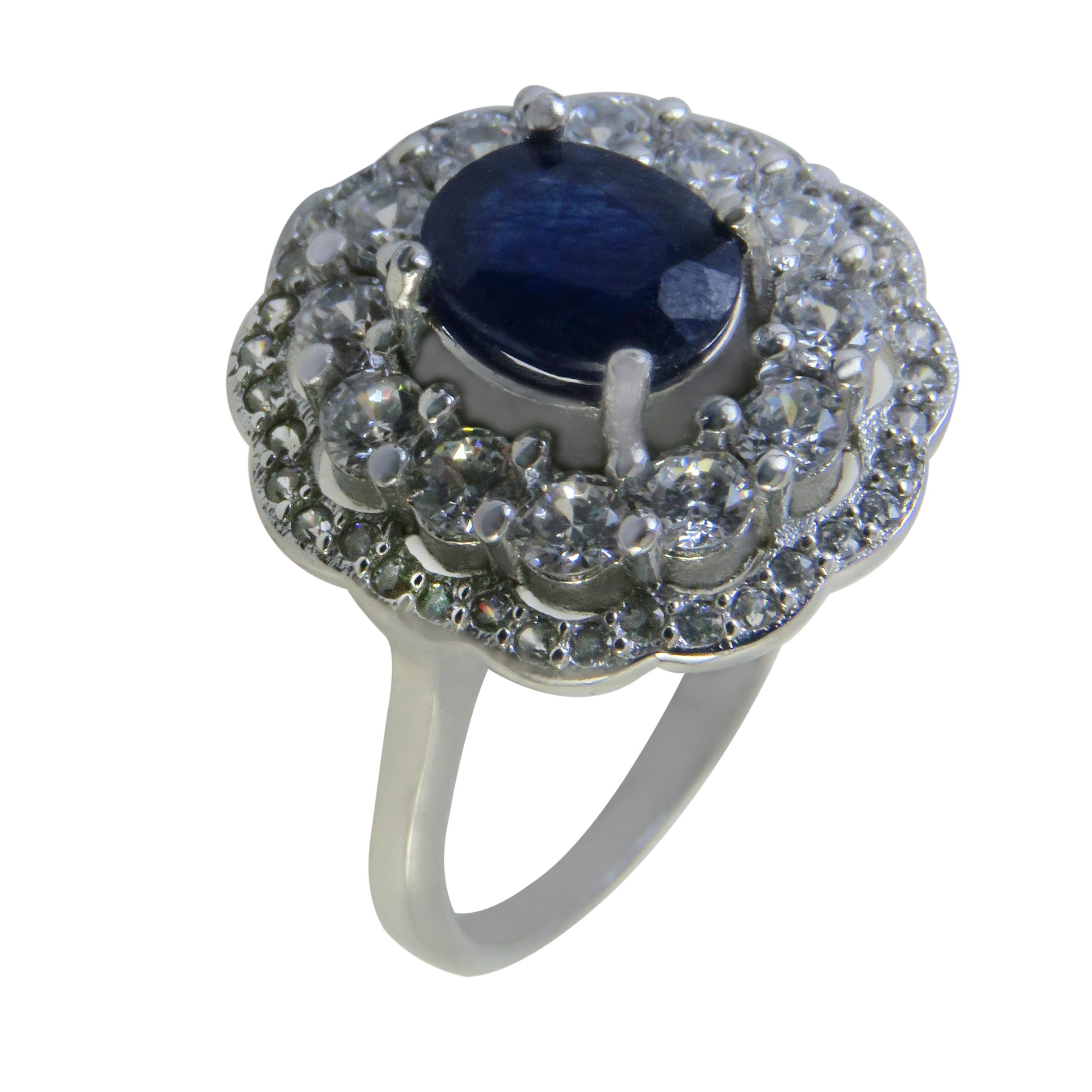 انگشتر نقره زنانه کد 2513