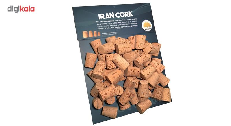 درب بطری چوب پنبه مدل 18-24 - بسته 50 عددی