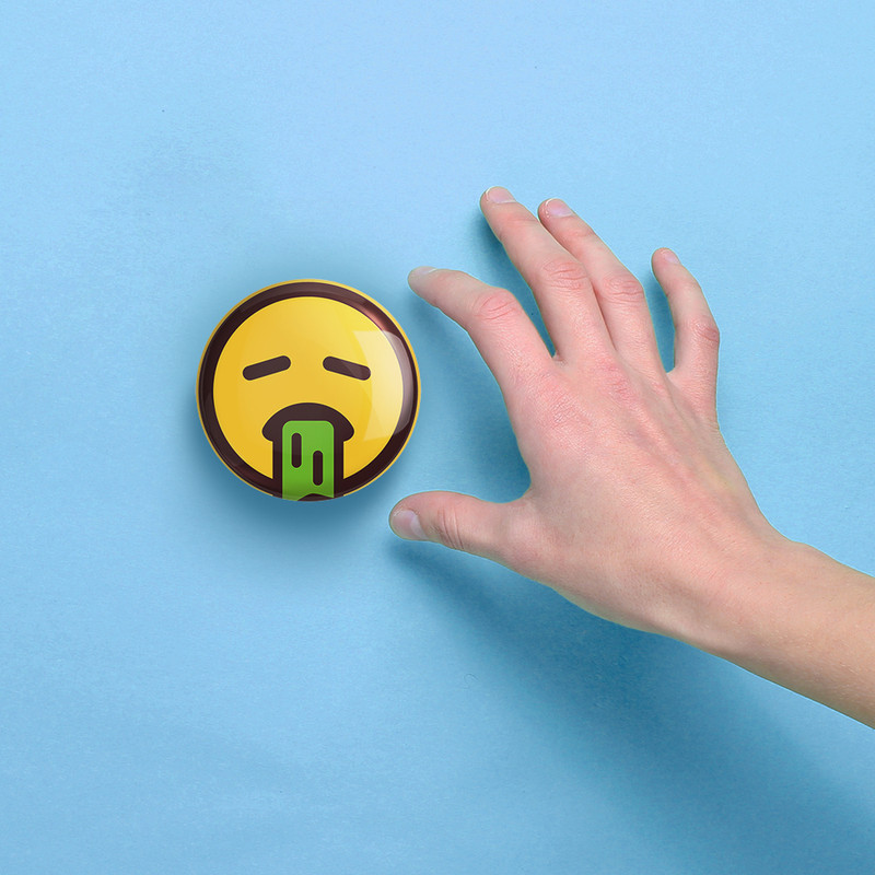 آینه جیبی خندالو مدل ایموجی Emoji  کد 3026