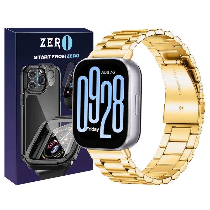 بند زیرو مدل 3Row ZR TW مناسب برای ساعت هوشمند شیائومی Redmi Watch 5 Lite 22mm