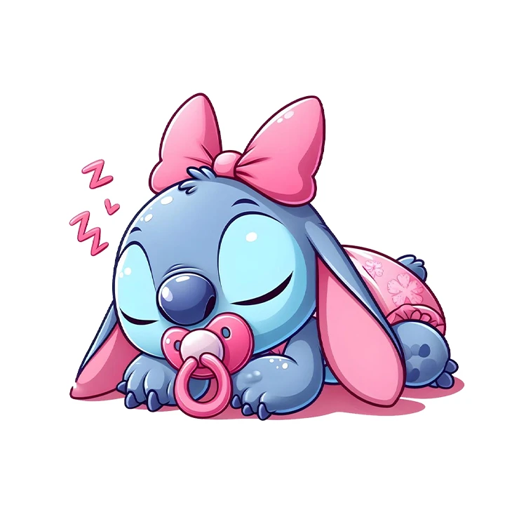 استیکر پارچه و لباس پاد آفرین مدل کارتونی استیچ کد S870