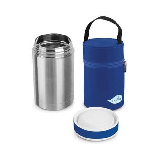 فلاسک غذا نوویتا کد g600 ظرفیت 1000 میلی لیتر به همراه دو ظرف غذا