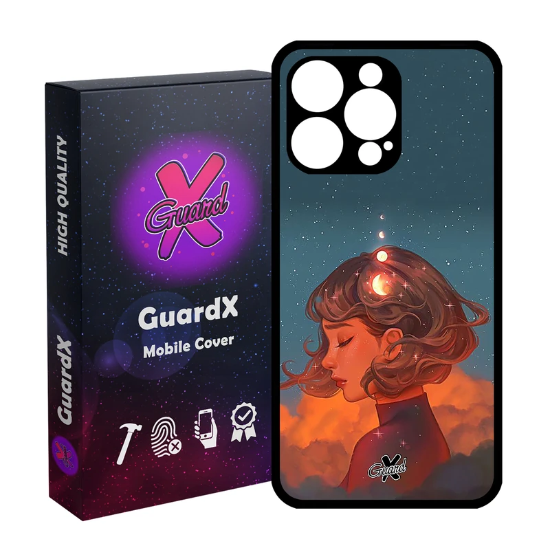 کاور گارد ایکس طرح Girl مدل Glass10302 مناسب برای گوشی موبایل اپل iPhone 15 Pro Max