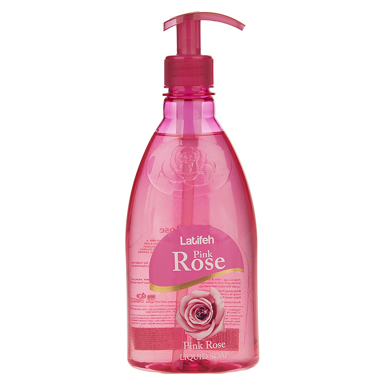 مایع دستشویی لطیفه مدل Pink Rose مقدار 400 گرم