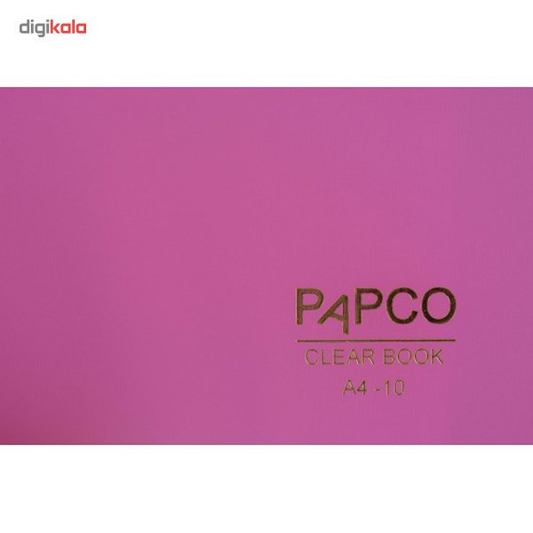 کلیر بوک 10 برگ پاپکو کد A4-10