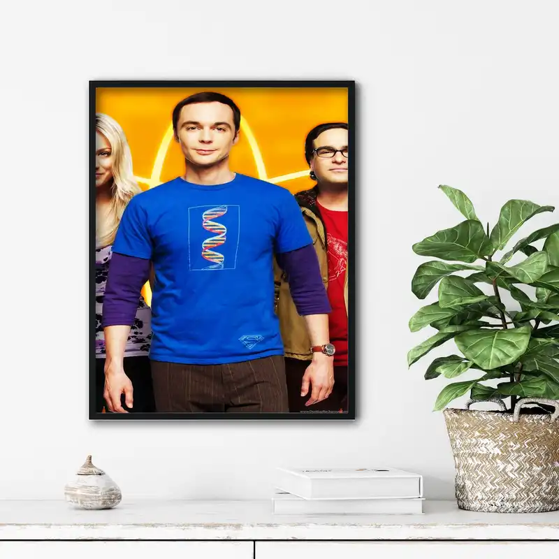 تابلو آتریسا طرح سریال big bang theory مدل ATB008