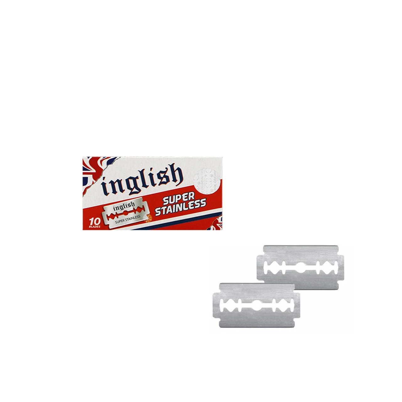 تیغ یدک انگلیش مدل Super Stainless بسته 10 عددی تیغ یدک انگلیش مدل Super Stainless بسته 10 عددی