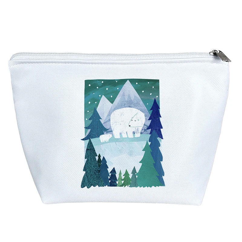 کیف لوازم آرایش دخترانه خندالو مدل کریسمس کد H1131