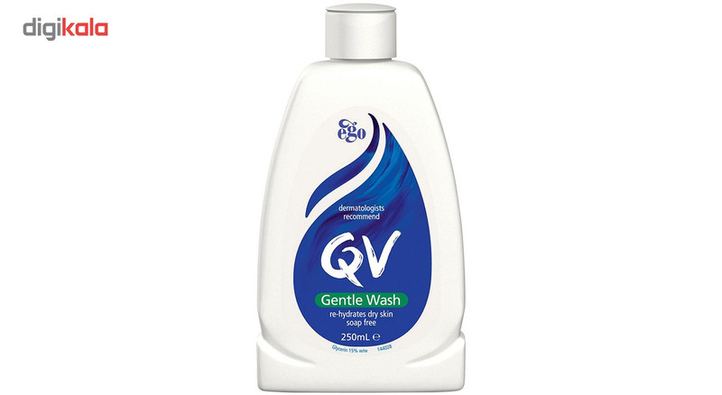 لوسیون پاک کننده آرایش کیووی مدل Gentle Wash حجم 250 میلی لیتر