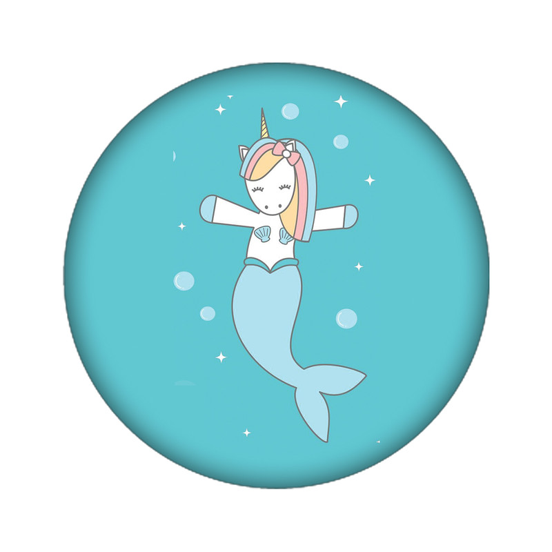 استیکر تزئینی موبایل مدل پری دریایی کد 3460