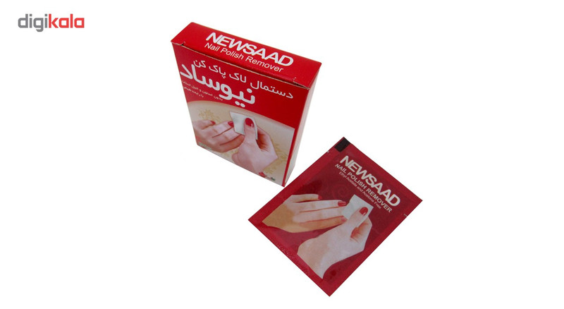 پد لاک پاک کن نیوساد مدل Natural بسته 5 عددی