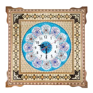 ساعت دیواری خاتم کاری طهران گوهر مدل TG7240