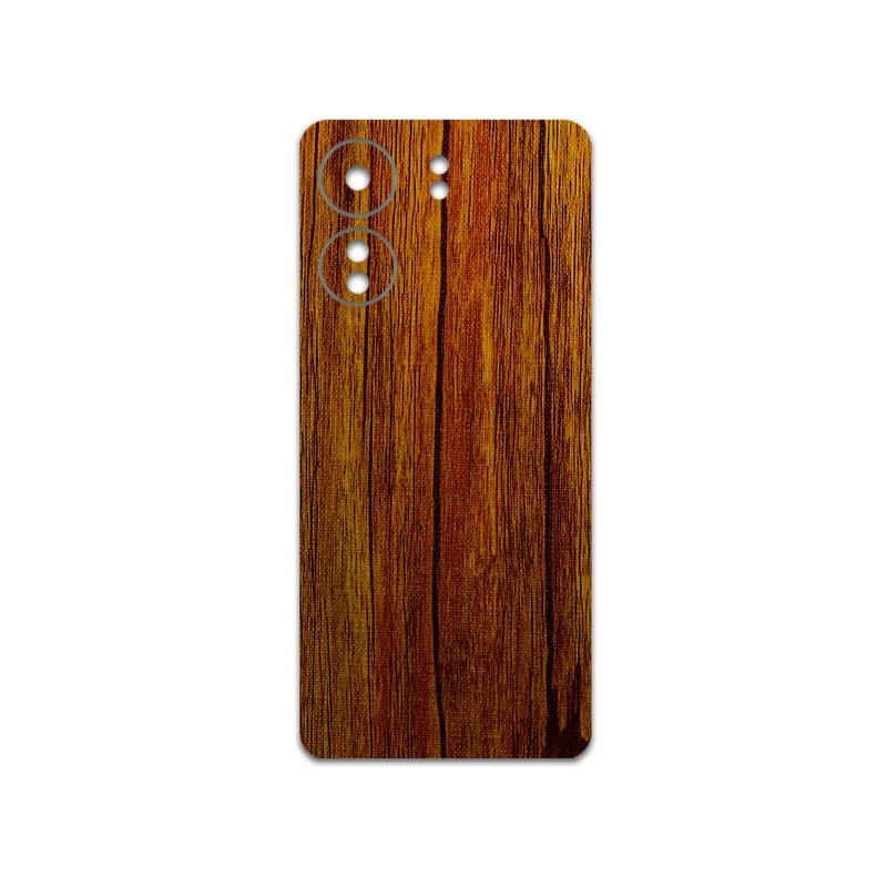 برچسب پوششی ماهوت مدل Matte-Orange مناسب برای گوشی موبایل شیائومی Poco C65