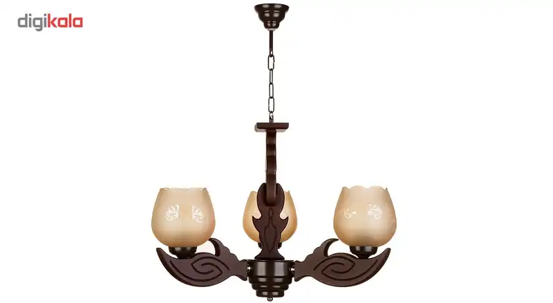 لوستر چشمه نور 3 شعله کد G501