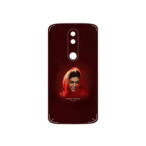 MAHOOT Portrait of an Indian Woman Cover Sticker for Motorola Moto X Force