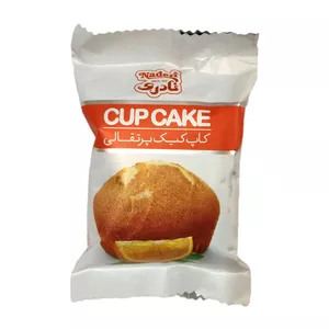 کاپ کیک پرتقالی نادری - 30 گرم بسته 40 عددی