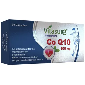 کپسول کوآنزیم کیوتن ویتاشور - 100 میلی گرم بسته 30 عددی