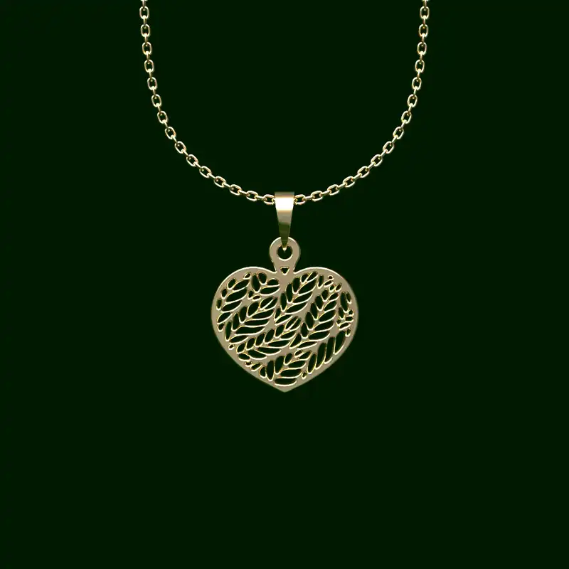 گردنبند طلا 18 عیار زنانه مدوپد مدل اشک کد CA10583