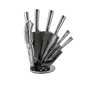 سرویس چاقو آشپزخانه 8پارچه یورولوکس مدل EU-KS8209LSM