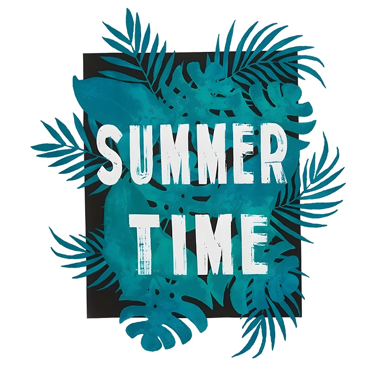 استیکر پارچه و لباس پاد آفرین مدل تابستان کد S6085