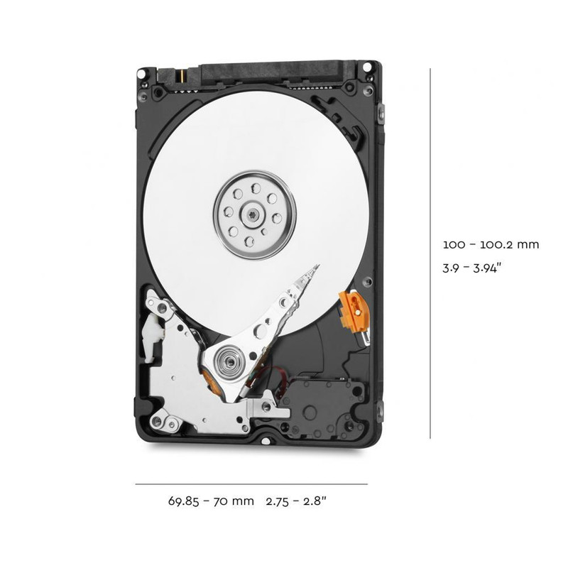 هارددیسک اینترنال وسترن دیجیتال مدل Blue WD10JPVX ظرفیت 1 ترابایت