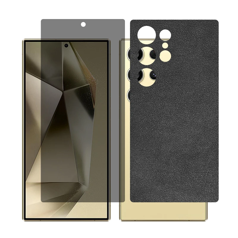 محافظ صفحه نمایش حریم شخصی گلس مدل Together مناسب برای گوشی موبایل سامسونگ Galaxy S23 Ultra به همراه برچسب پوششی