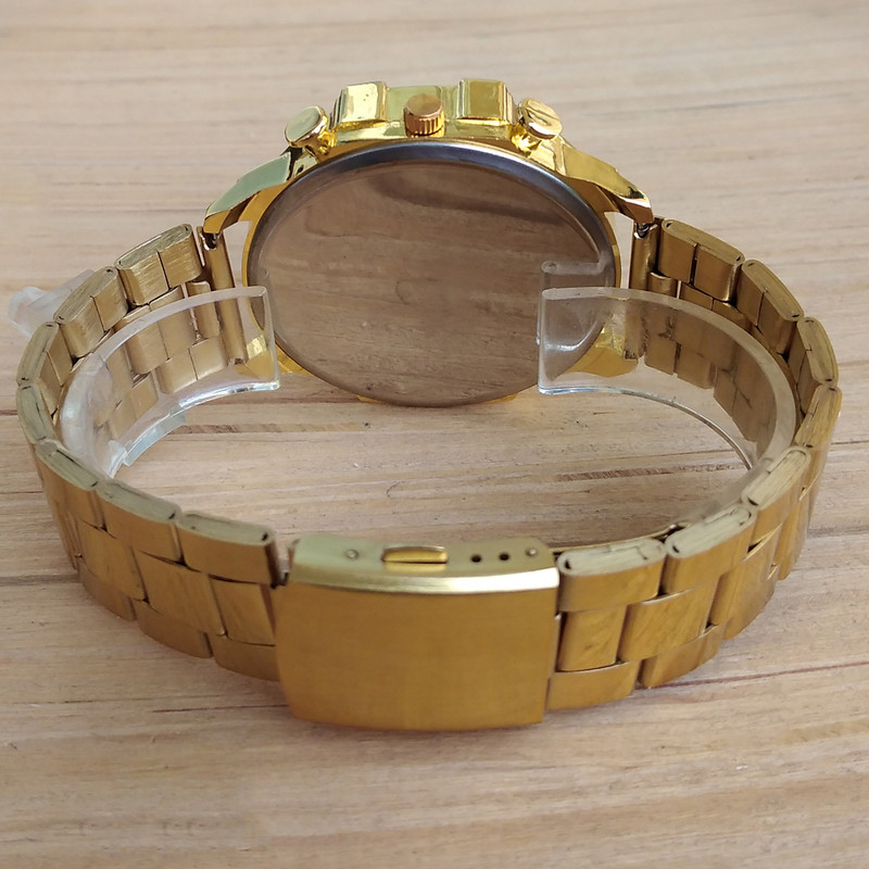 ساعت مچی عقربهای مردانه مدل بندفلزی کد 021