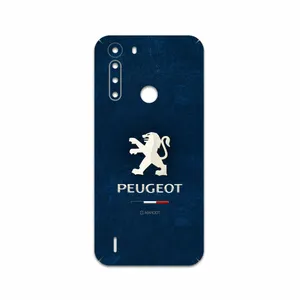 MAHOOT Peugeot-Logo Cover Sticker for Motorola One Fusion