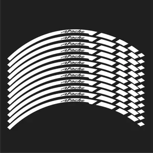 برچسب رینگ موتورسیکلت لیزارد مدل رفلکتیو کد LZD-1059. بسته 12 عددی