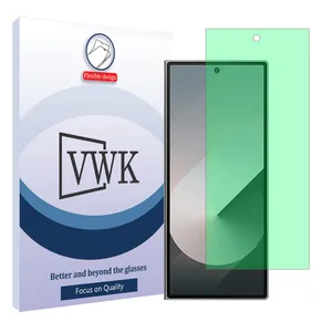 VWK Tough model Green light screen protector suitable for Samsung Galaxy Z Fold6 mobile phone