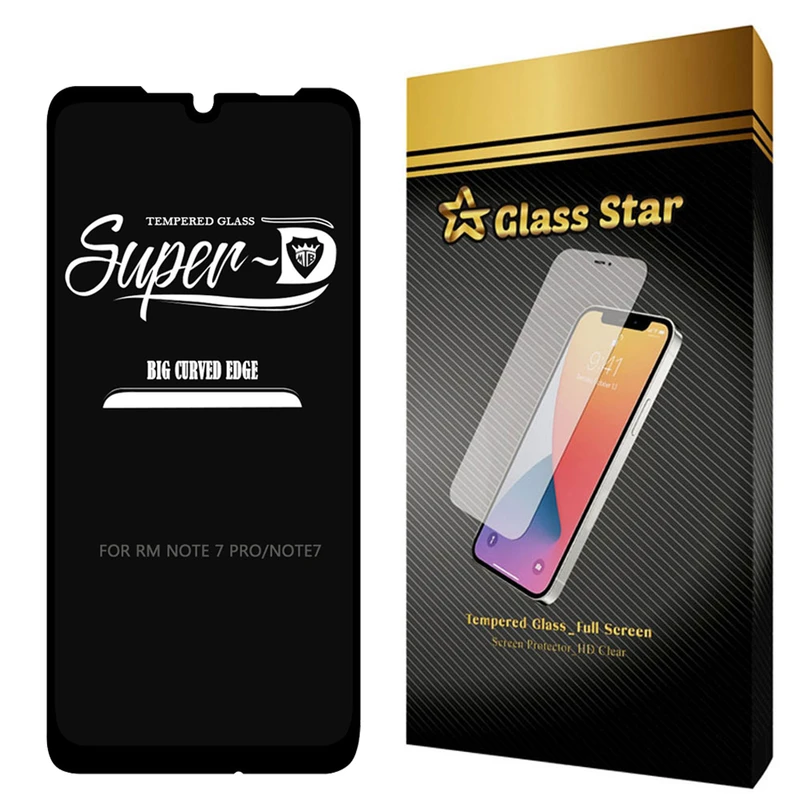 محافظ صفحه نمایش گلس استار مدل SUPERD مناسب برای گوشی موبایل شیائومی Redmi Note 7 Pro