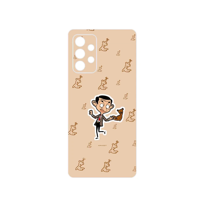 برچسب پوششی ماهوت مدل Mr.Bean مناسب برای گوشی موبایل سامسونگ Galaxy A52s 5G