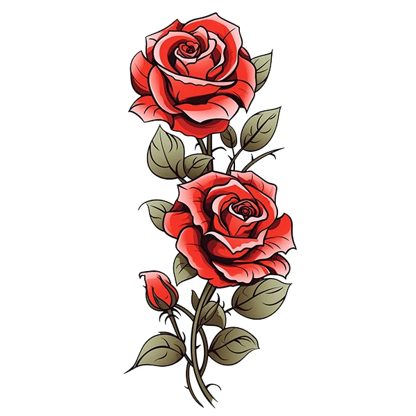 استیکر پارچه و لباس پاد آفرین طرح گل کد 1291