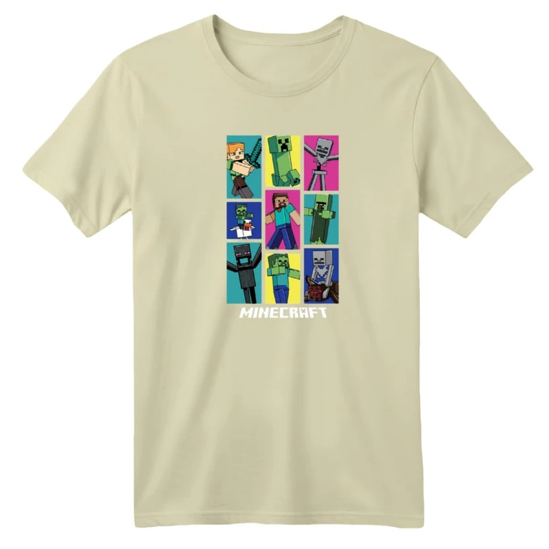 تی شرت آستین کوتاه بچگانه مدل ماینکرفت کد 21
