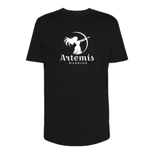 تی شرت لانگ آستین کوتاه زنانه مدل آرتمیس کد Sh093 رنگ مشکی