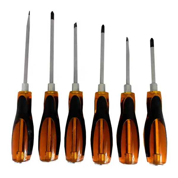 پیچ گوشتی ایکس زد مدل SS_6 مجموعه 6 عددی